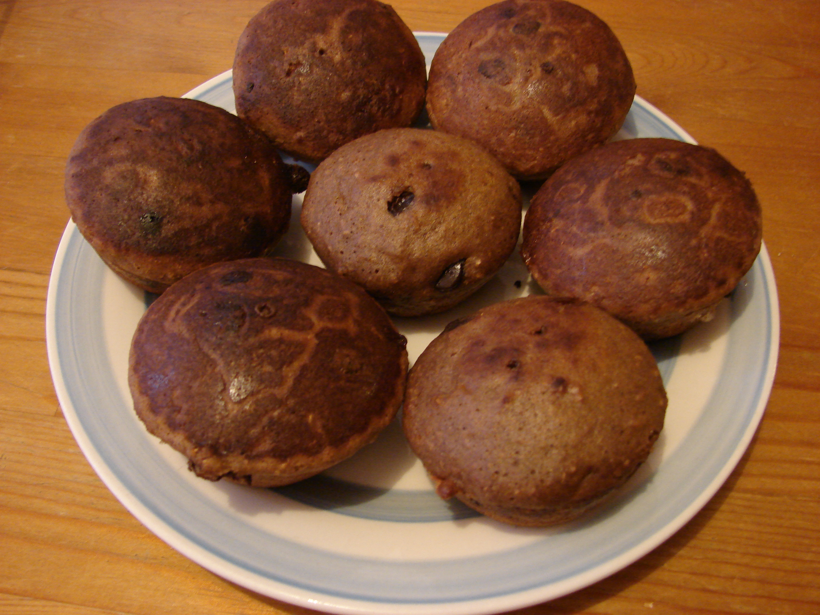 Mini Chocolate Chocolate Chip Muffins