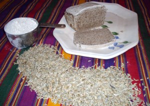 Sourdough rye bread made with freshly ground rye flour -- no wheat.