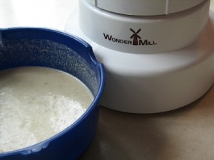 waffle batter with wondermill