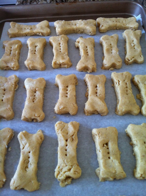 Picture of “Peanutty” Homemade Dog Biscuits | Grain Mill Wagon
