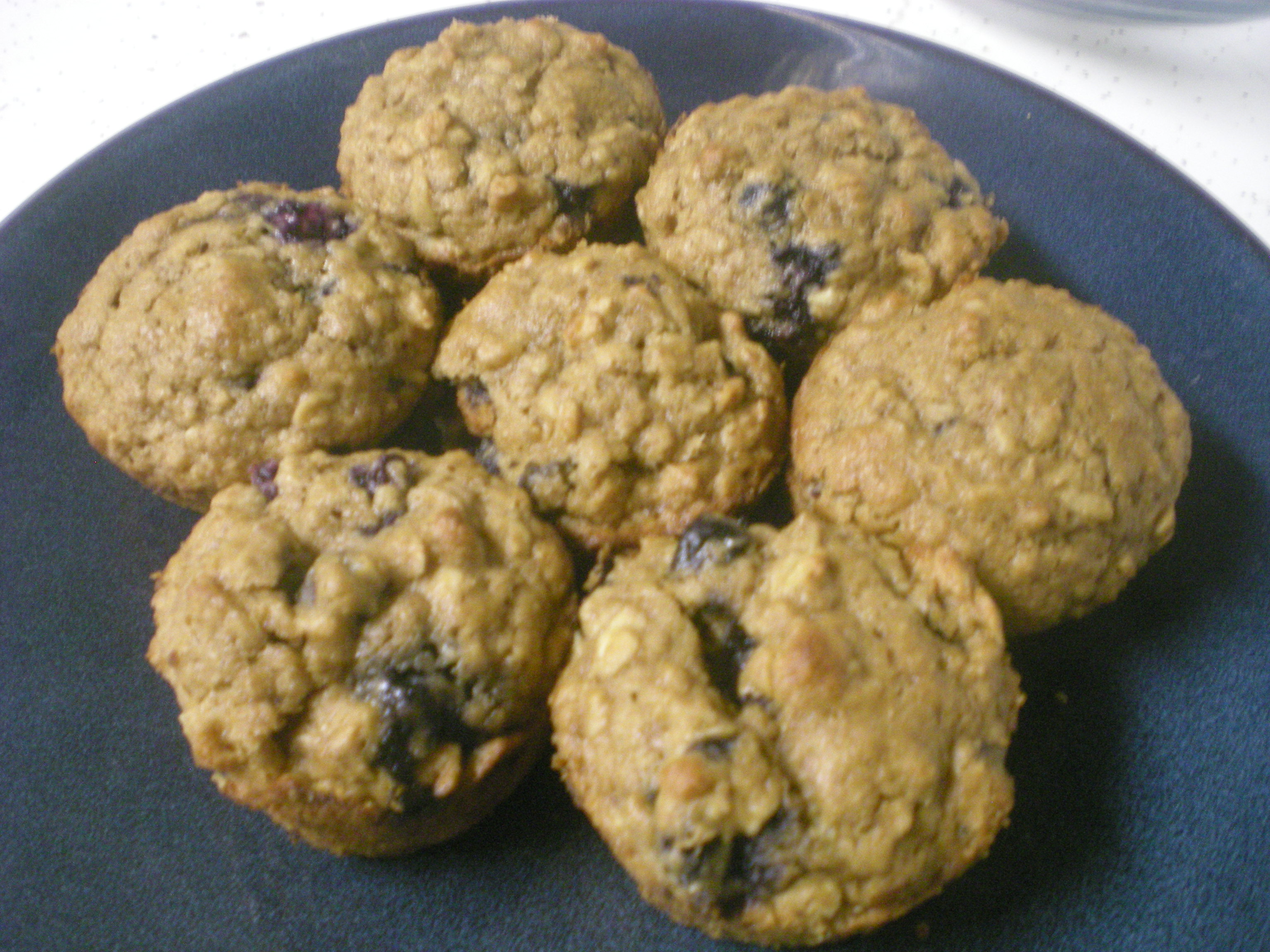 Oat and Blueberry Muffins