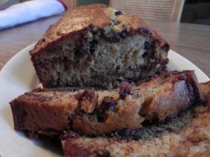 Light Wheat Banana Bread