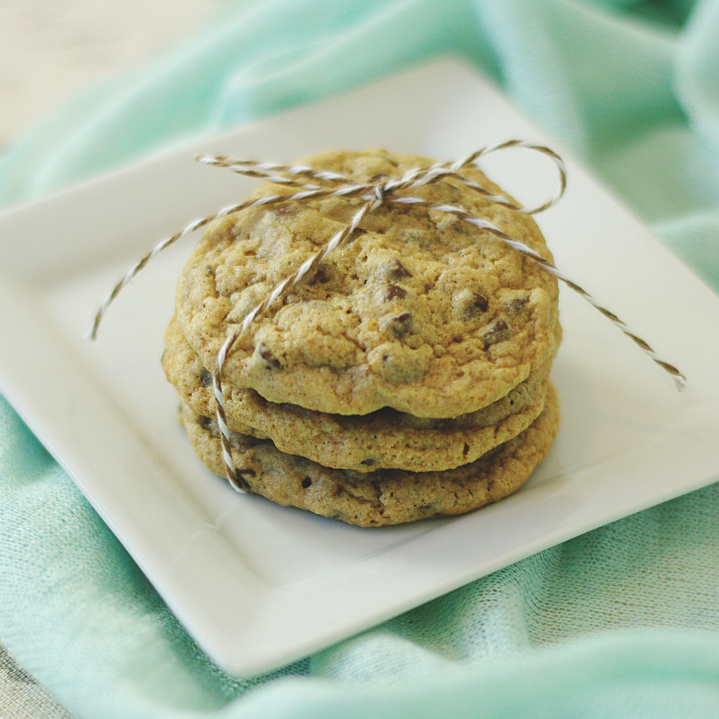 Spelt Chocolate Chip Cookies