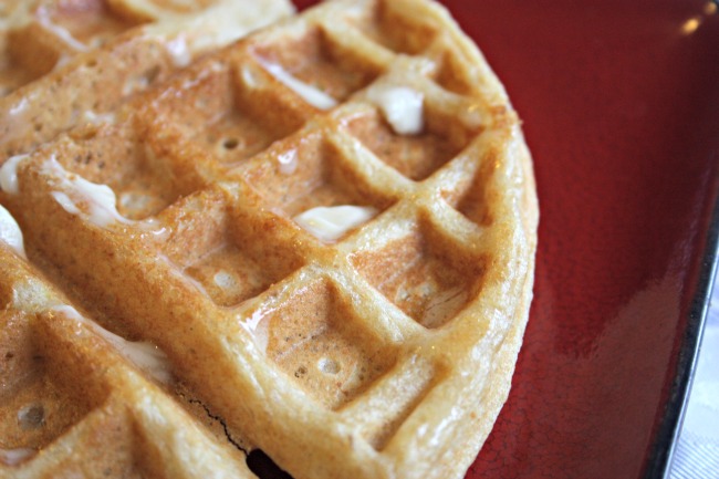 Overnight Soaked Waffles