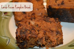 Carob Chip and Pumpkin Bread 6