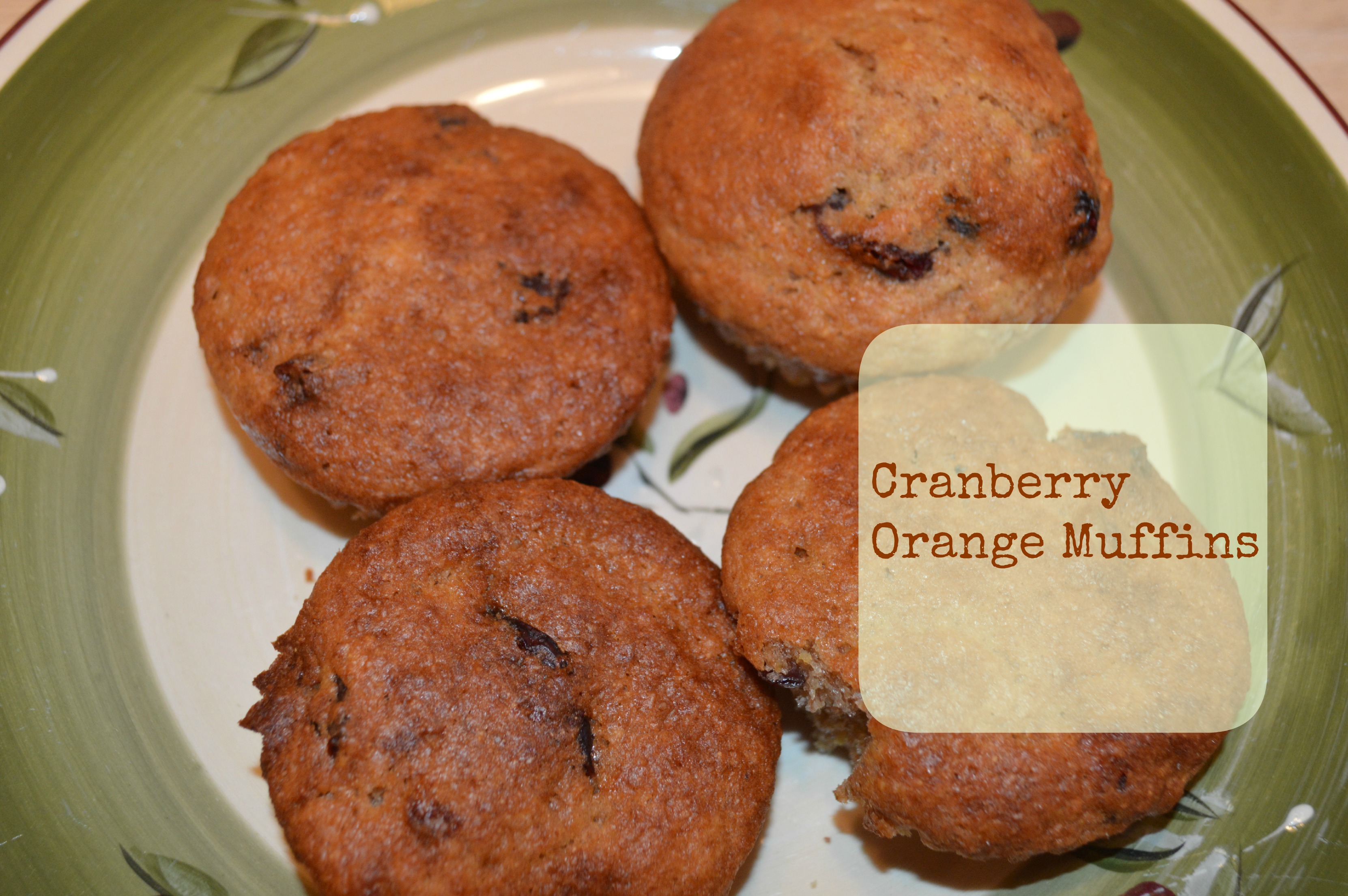 Cranberry Orange Muffins