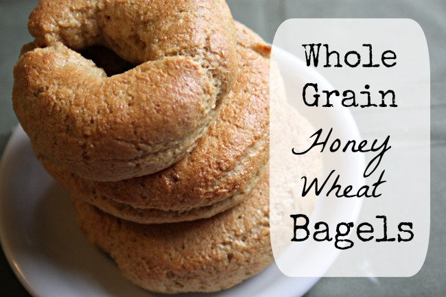 Whole Grain Honey Wheat Bagels