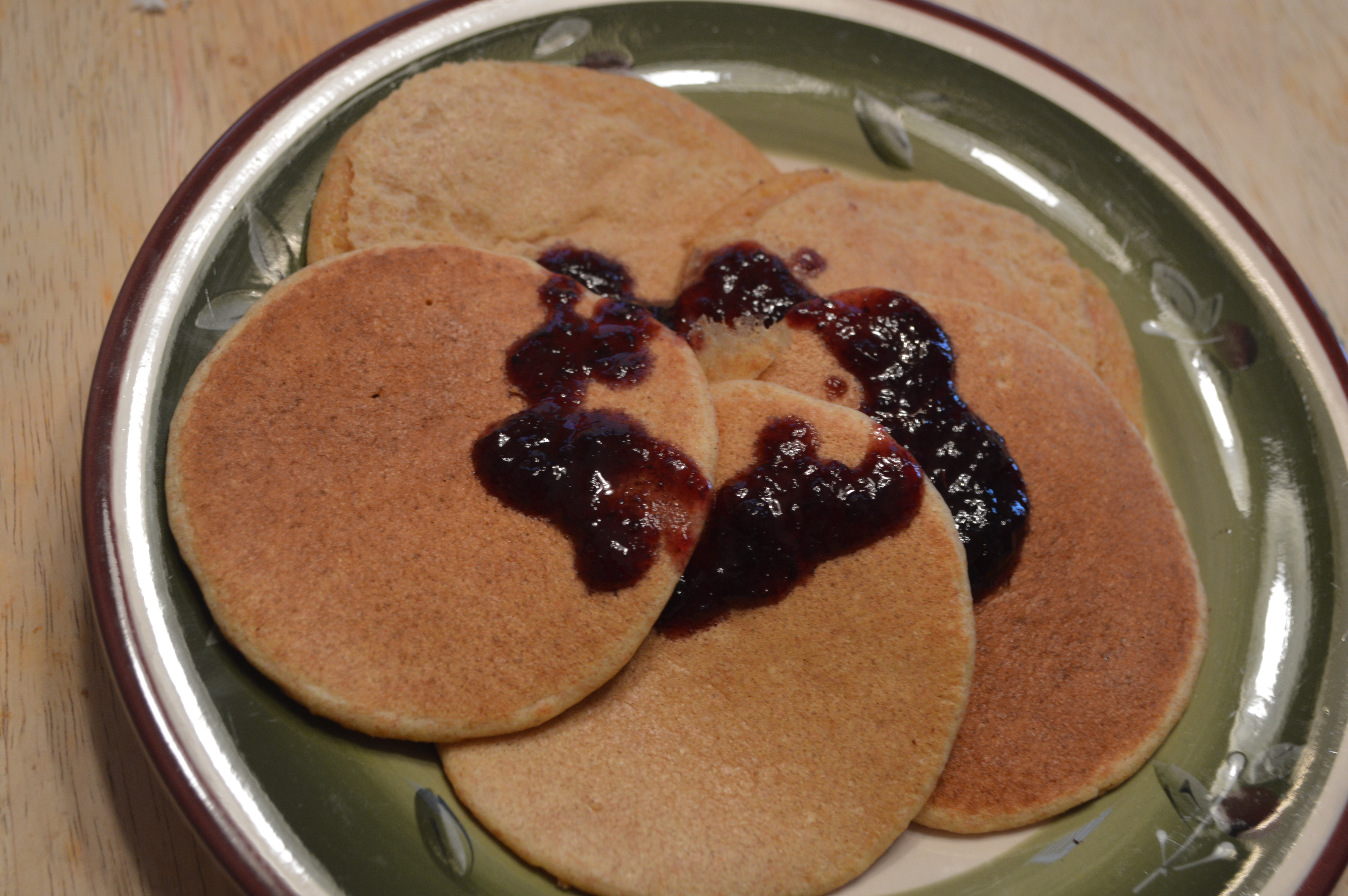 Orange Spelt Pancakes