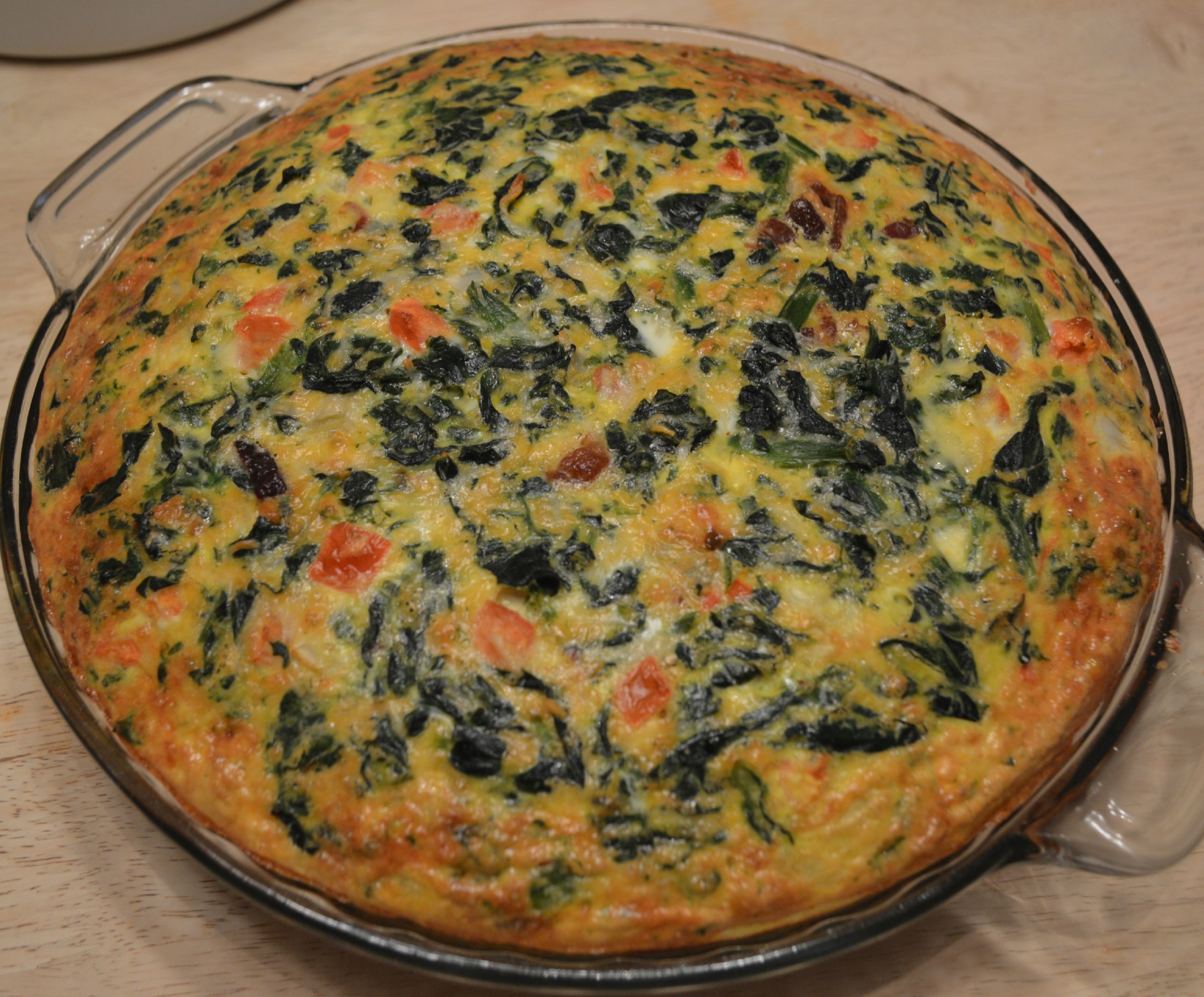 Quiche with Spelt Crust