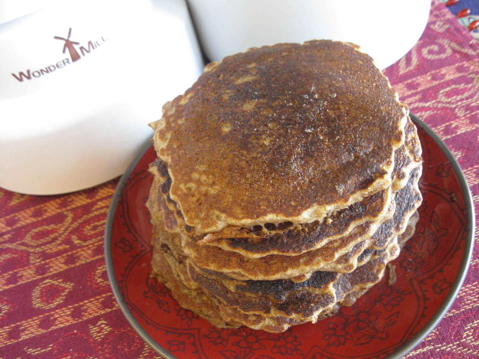 Whole Wheat Sourdough Pancakes