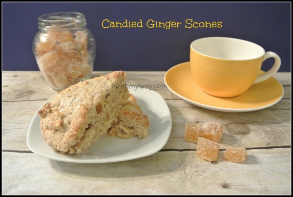 Candied ginger Scones Recipe