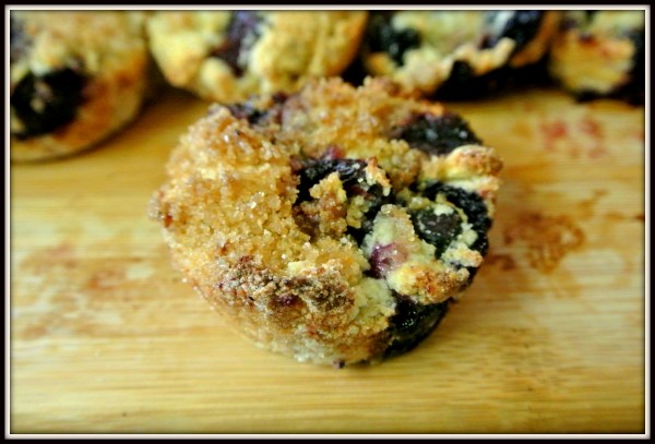 White Rice Blueberry Muffins Recipe