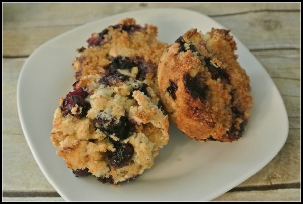 White Rice Blueberry Muffins Recipe