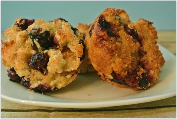 White Rice Blueberry Muffins Recipe