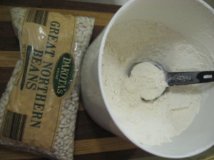 homemade white bean flour