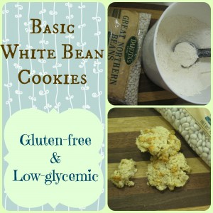 Basic white bean cookies