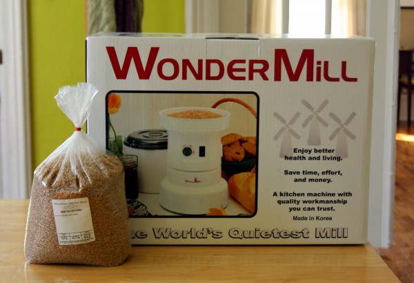 Wondermill with Wheat Berries