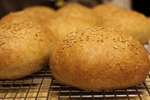 Fuss-Free Whole Wheat Hamburger Buns