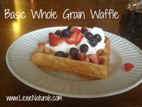 Basic Whole Grain Waffle