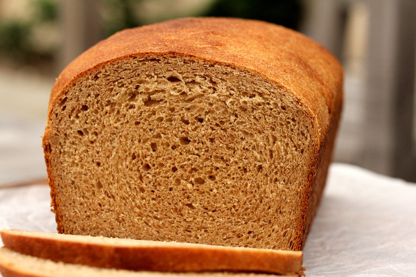 100% Whole Wheat Sandwich Bread