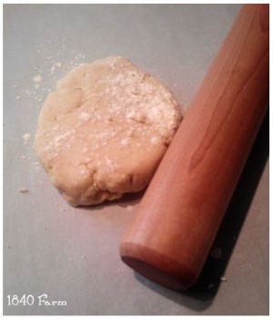 Pie Crust at 1840 Farm