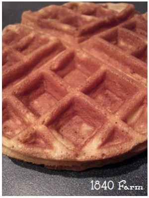 Whole Grain Waffles at 1840 Farm