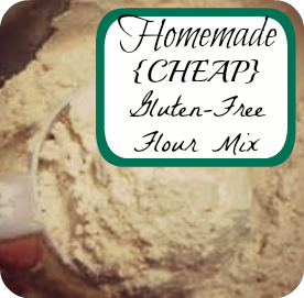 Homemade {and CHEAP} Gluten-Free Flour Mix