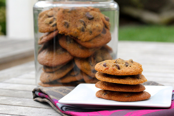 Whole Wheat Chocolate Chip Cookies