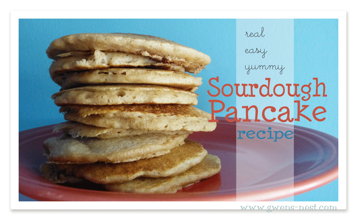 Sourdough Pancake Recipe {Sugar Free & THM}