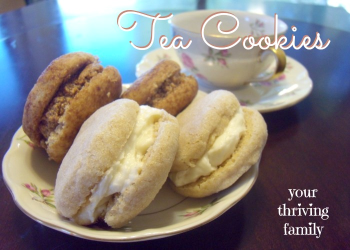 Tea Cookies {Melt in Your Mouth}