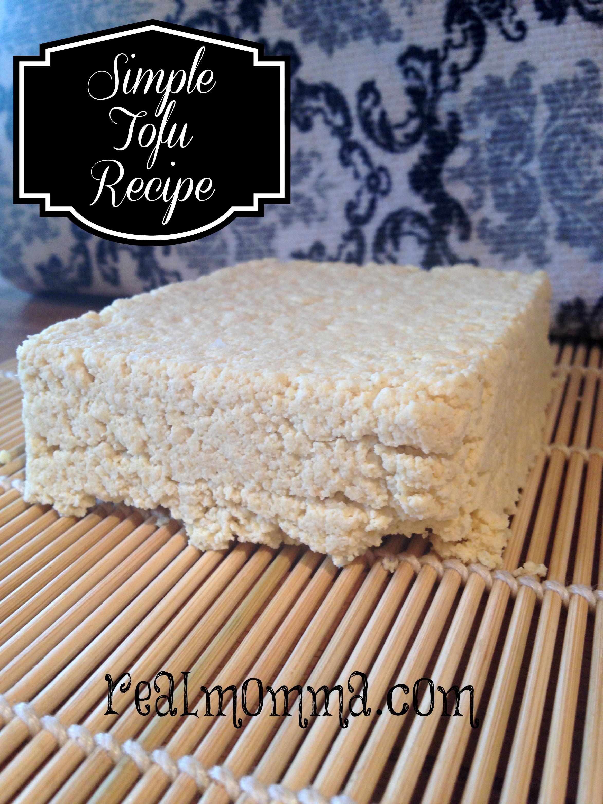 Tofu Made With Soy Flour