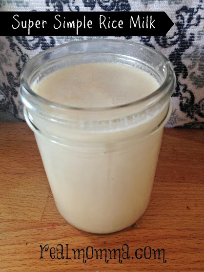 Super Simple Rice Milk