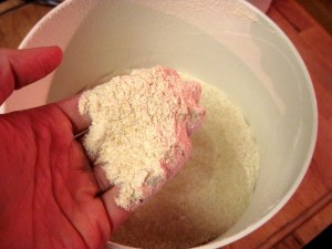 homemade flour!