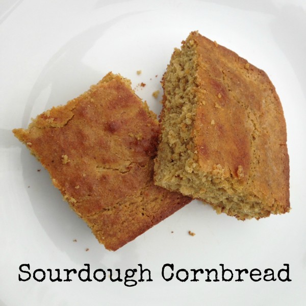 Sourdough Cornbread from the Grain Mill Wagon, by Kristen @ Smithspirations 