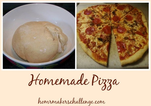 Homemade Pizza from Homemakers Challenge at the Grain Mill Wagon