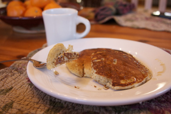 Whole Grain Buttermilk Pancakes-2- Simple Living and Eating