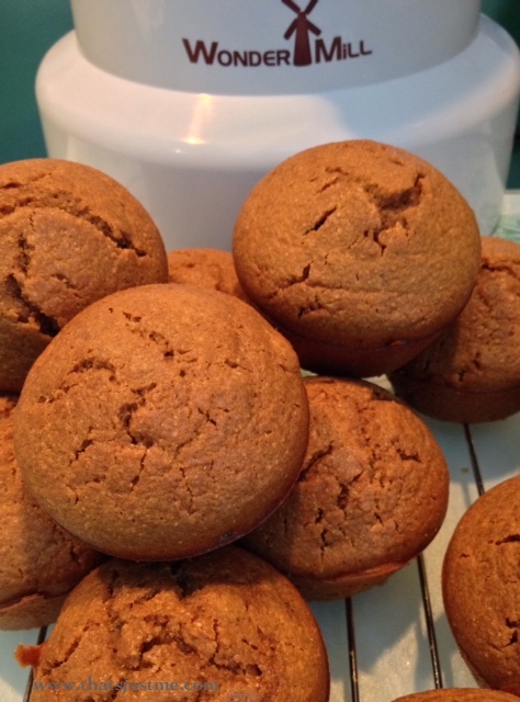 Spicy Barley Ginger Muffins