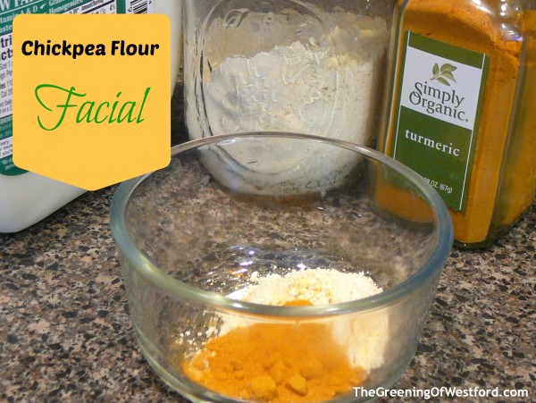 Chickpea Flour Facial