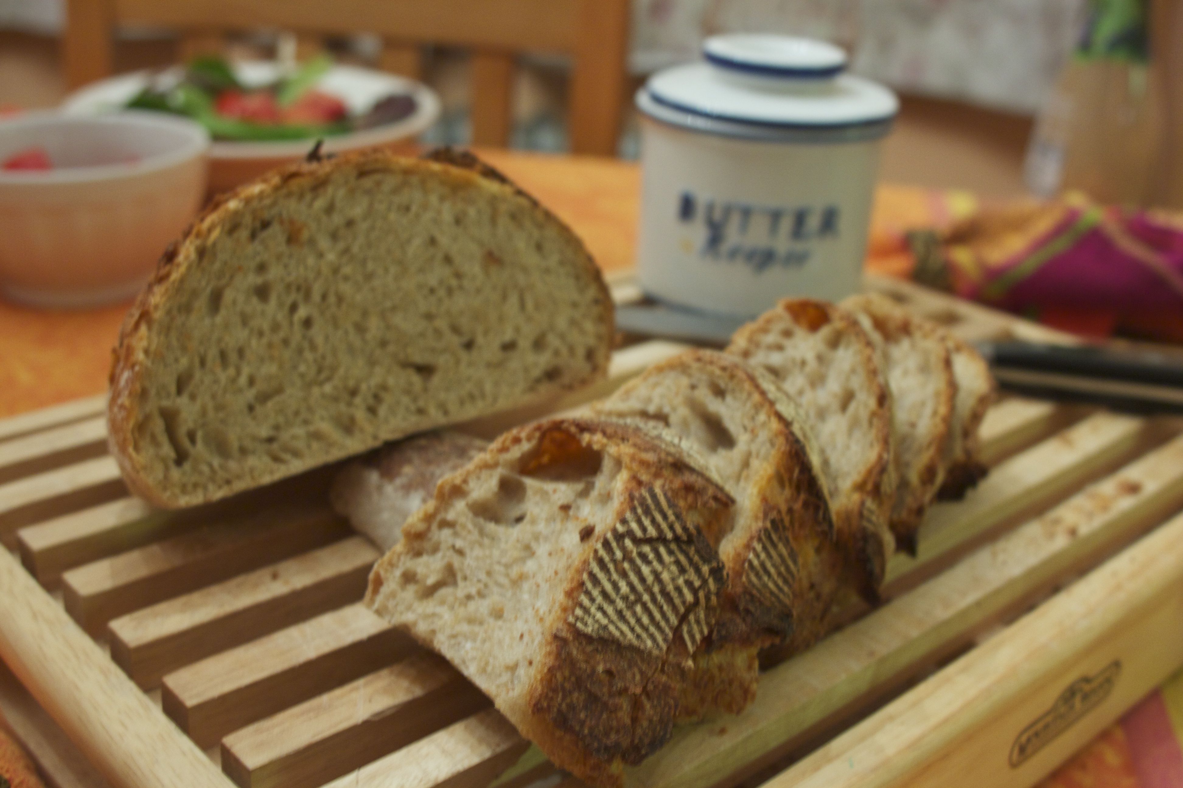 Whole Wheat Sour Dough Bread