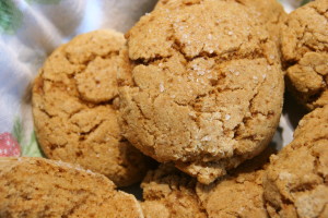 Hot Kamut Flour Biscuits, with a Sprinkle of Coarse Salt