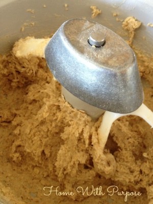 The dough will be very thick after sitting overnight and hard to work with, but my mixer had no problem breaking it up!
