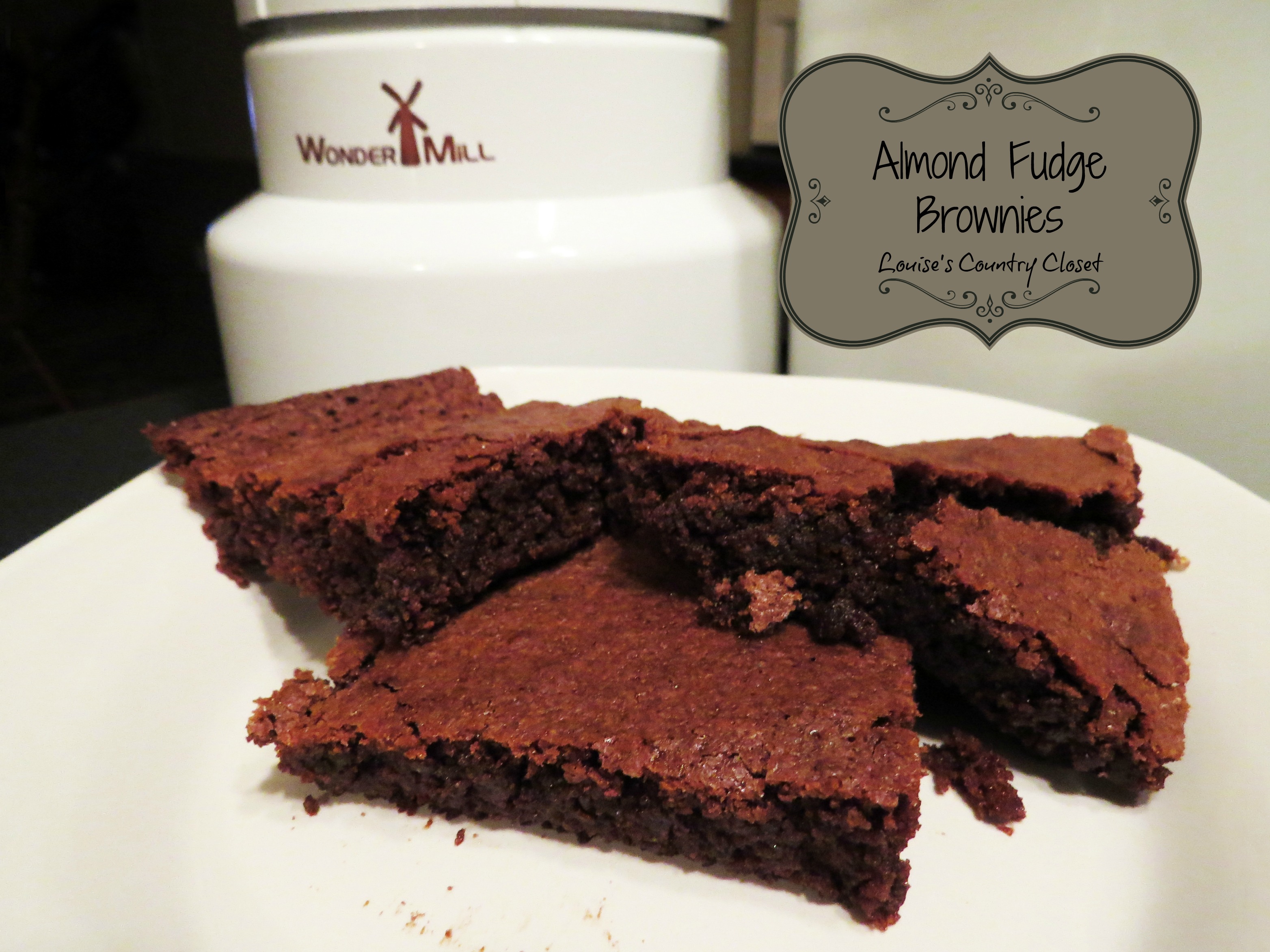 Louise’s Almond Fudge Brownies