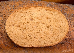 A lovely light crumb that slices thin and toasts beautifully.