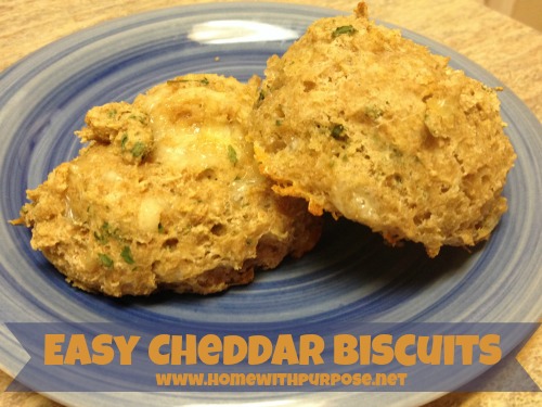 Easy Cheddar Drop Biscuits