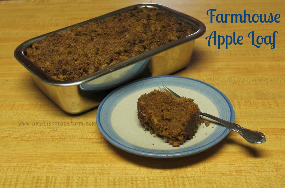Recipe for Farmhouse Apple Loaf
