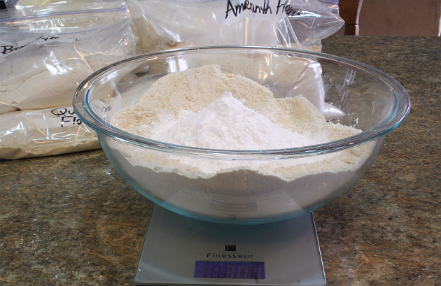 mixing flours