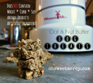 Oat and Nut Butter Dog Treats2