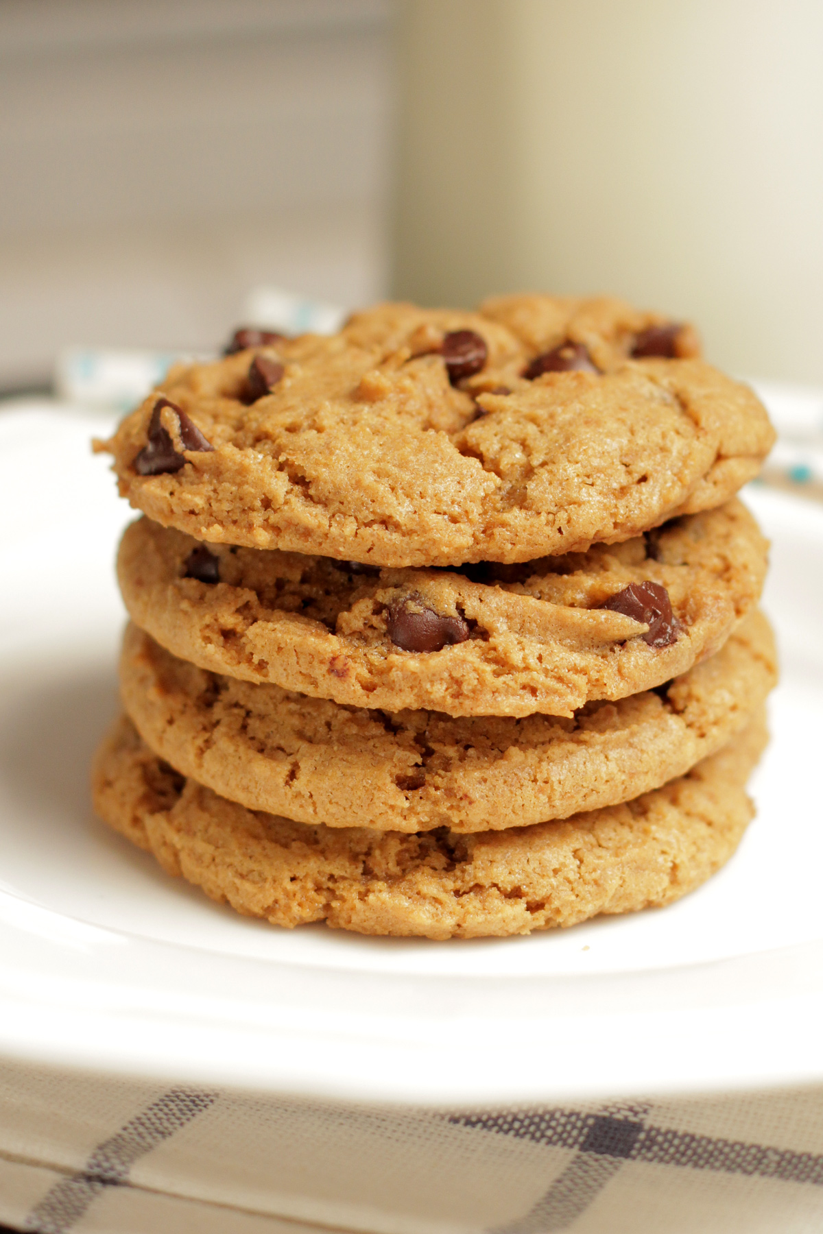 Chewy Whole Wheat Chocolate Chip Cookies