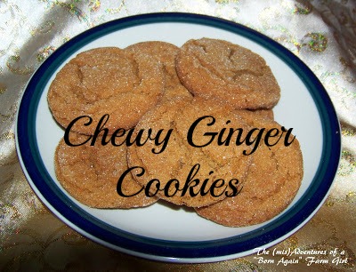 Chewy Ginger Cookies