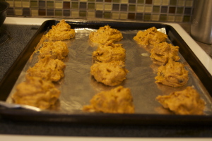 Cinnamon & Chocolate chip Whole Wheat Pumpkin Cookies